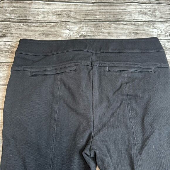 Ann Taylor LOFT Petites Women's Black Skinny Fit Heavy Jeggings 6P 6 Zip Pockets - Picture 7 of 14